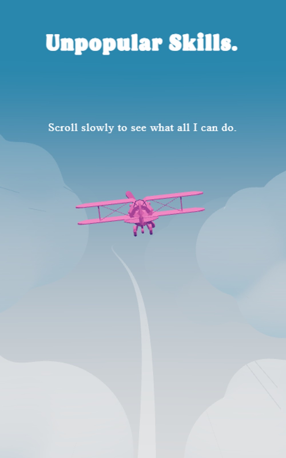 Unpopular Skills